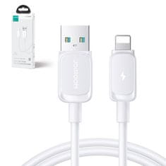 slomart kabel lightning - usb 2.4a 1,2 m joyroom s-al012a14 - bel