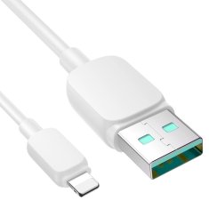 slomart kabel lightning - usb 2.4a 1,2 m joyroom s-al012a14 - bel