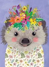 Heye Puzzle Floral Friends: Veseli ježek 500 kosov
