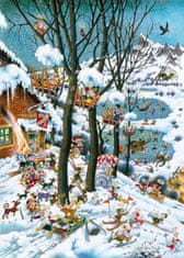 Heye Puzzle Paradise: 1000 kosov pozimi