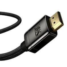 slomart kabel hdmi 2.1 8k 1m baseus high definition series - črn