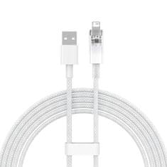 BASEUS Opleten kabel za iPhone Explorer Series USB - Lightning 2,4A 2 m, bel