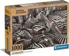 Clementoni Puzzle National Geographic: Zebre v ogradi 1000 kosov