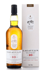 Lagavulin Škotski whisky Single Malt Whisky 10yo + GB 0,7 l