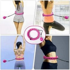 Smart Weighted Hula Hoop (16 delov)