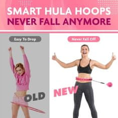 Smart Weighted Hula Hoop (16 delov)