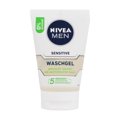 Nivea Men Sensitive Face Wash pomirjajoč čistilni gel za moške