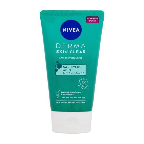 Nivea Derma Skin Clear Anti-Blemish Scrub čistilni piling za obraz za ženske