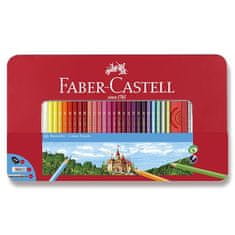 Faber-Castell Faber - Castell Šestkotne barvice - darilna škatla 60 kosov