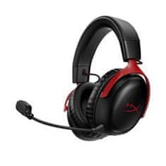 HyperX Cloud III Wireless - Rdeča