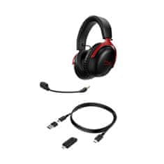 HyperX Cloud III Wireless - Rdeča