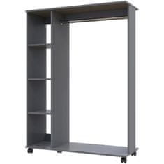 nabbi Garderobni organizator Dresser D1 - antracit