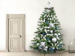 LAALU.cz Okrašeno umetno božično drevo z 215 okraski POLAR BLUE II 500 cm drevo s stojalom in božičnimi okraski