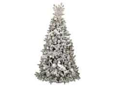 LAALU.cz Okrašeno umetno božično drevo s 144 okraski SUGAR HALL 240 cm drevo s stojalom in božičnimi okraski