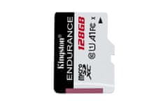 Kingston 128GB microSDHC Endurance 95R/30W C10 A1 UHS-I brez adapterja