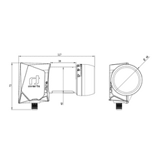 Inverto LNB single ULTRA HD z ojačevalcem