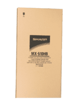 Sharp MX510HB, zbiralnik odpadnega tonerja