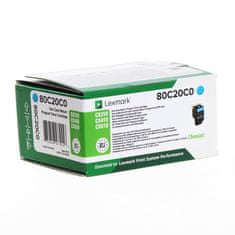 Lexmark 80C20C0 moder, originalen toner