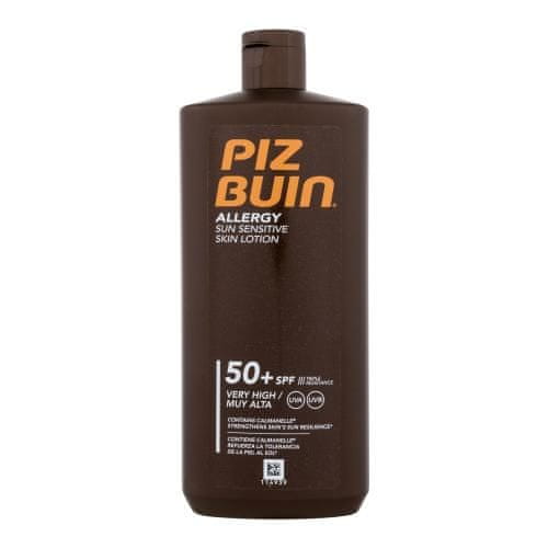 Piz Buin Allergy Sun Sensitive Skin Lotion SPF50+ vodoodporen losjon za zaščito pred soncem za kožo nagnjeno k alergiji 400 ml