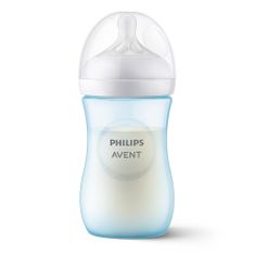Philips AVENT Natural Response steklenička 260 ml, 1m+, modra