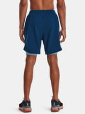 Under Armour Kratke Hlače UA LAUNCH 7'' 2-IN-1 SHORT-BLU S