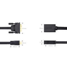 Noah Adapter iz HDMI (ženski) v DVI (moški) 0,15 m črn