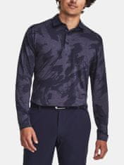 Under Armour Majica UA Playoff Jacquard LS Polo-BLU M