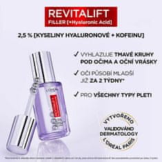 Loreal Paris Serum za oči z 2,5% hialuronsko kislino Revita lift Filler (Eye Serum) 20 ml