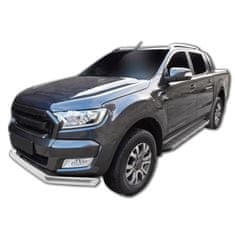 J&J Automotive Sprednji okvirji za Ford Ranger 2016-Nad single city bar