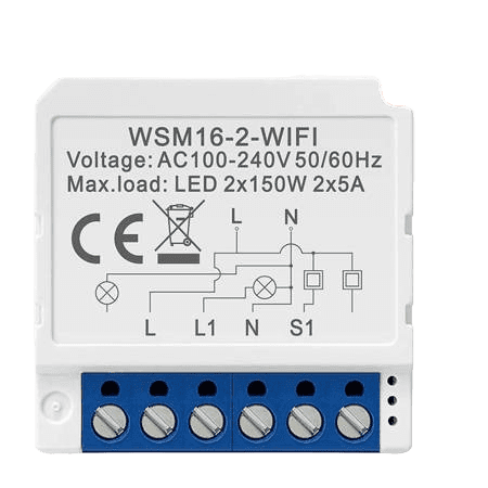 Avatto WSM16-W2 TUYA inteligentno stensko stikalo Wi-Fi