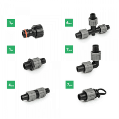 Bradas Set 26 dodatkov za namakalno cev 16 mm BR-DSTA20-SET2