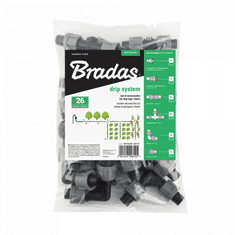 Bradas Set 26 dodatkov za namakalno cev 16 mm BR-DSTA20-SET2