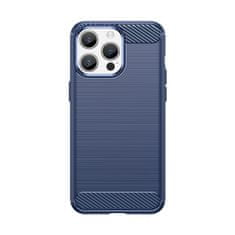 MG Carbon ovitek za iPhone 15 Pro Max, modro