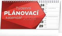 Namizni koledar 2024: Načrtovalna črta, 25 × 12,5 cm