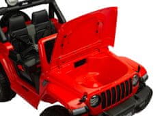 TOYZ TERENSKO BATERIJSKO VOZILO JEEP RUBICON RED