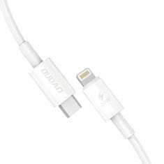 slomart kabel usb c - lightning 30w pd 1m dudao - biały