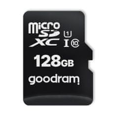 GoodRam Pametna kartica Microcard 128GB micro SD XC UHS-I class 10 + adapter SD