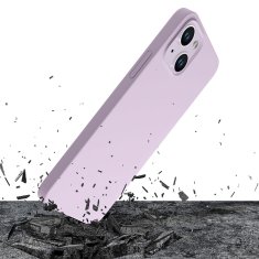 3MK apple iphone 14 - 3mk hardy silikonsko ohišje svetlo vijolično