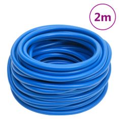 Vidaxl Zračna cev modra 0,6" 2 m PVC