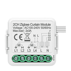 Avatto Inteligentni krmilnik rolet ZigBee Avatto N-ZCSM01-2 TUYA