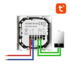 Avatto WT200-BH-3A-W Kotel 3A WiFi TUYA pametni termostat