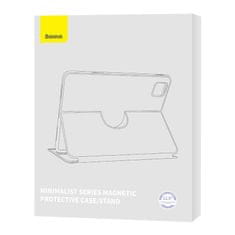 BASEUS Baseus Minimalist Series IPad PRO 12.9 Magnetni zaščitni ovitek (vijolična)