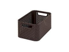 Curver Škatla za shranjevanje RATTAN 28,5x19x13cm (S), STYLE2, plastika, HN