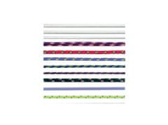 PES vrvica s 4 mm jedrom, barvno pletena (200 m)