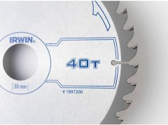 Irwin Žagin list SK 190x2,5x30/20/16 z40