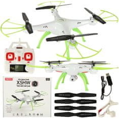 Syma X5HW 2,4GHz RC Dron Wi-Fi Kamera Bela