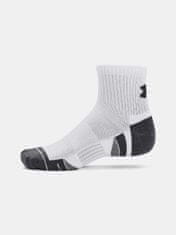 Under Armour Nogavice UA Performance Cotton 3p Qtr-WHT L