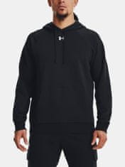 Under Armour Pulover UA Rival Fleece Hoodie-BLK S