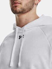 Under Armour Pulover UA Rival Fleece Hoodie-WHT M