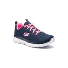 Skechers Čevlji mornarsko modra 36 EU Graceful Get Connected